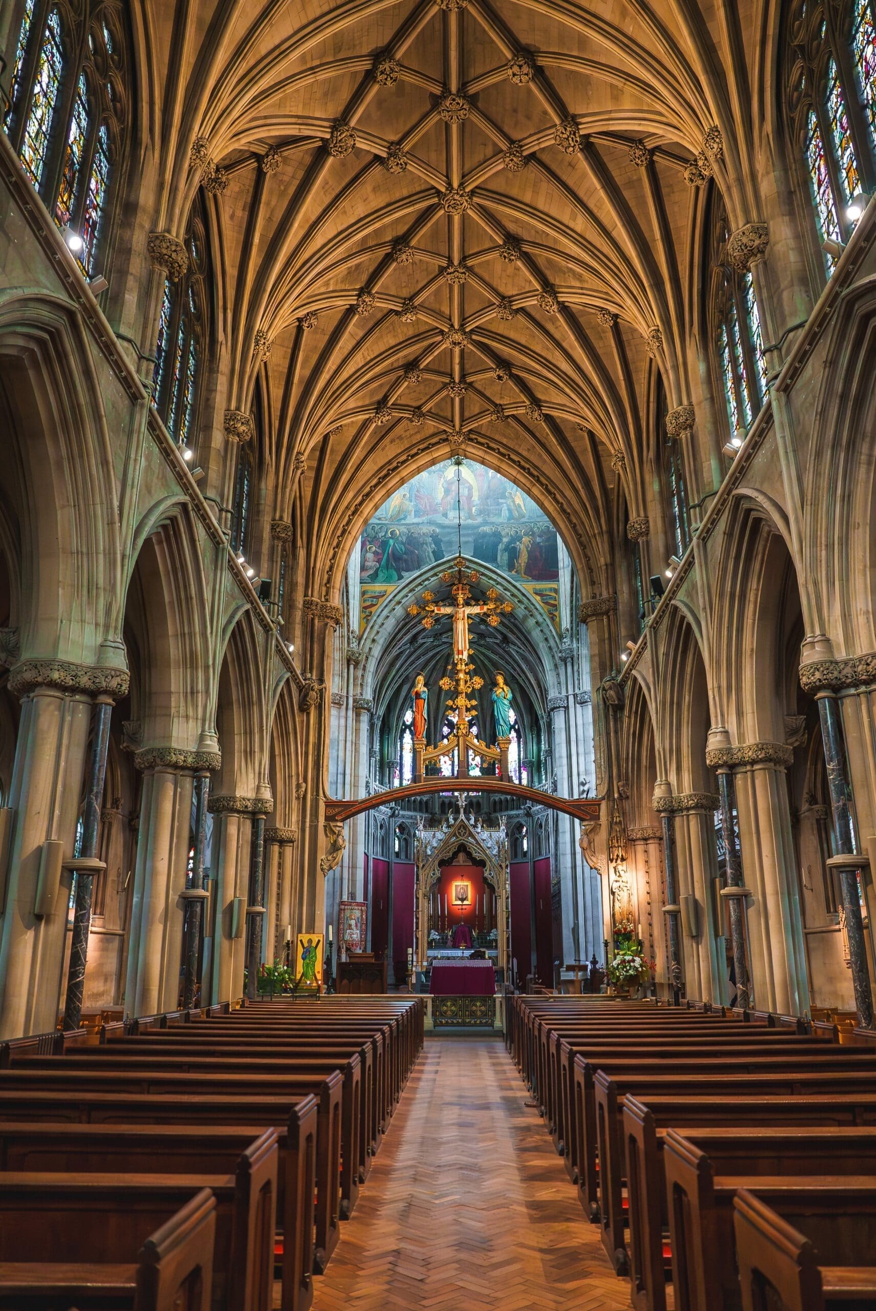 Cambridge,,Uk.,May,2,,2024.,Stunning,Gothic,Architecture,With,Ribbed